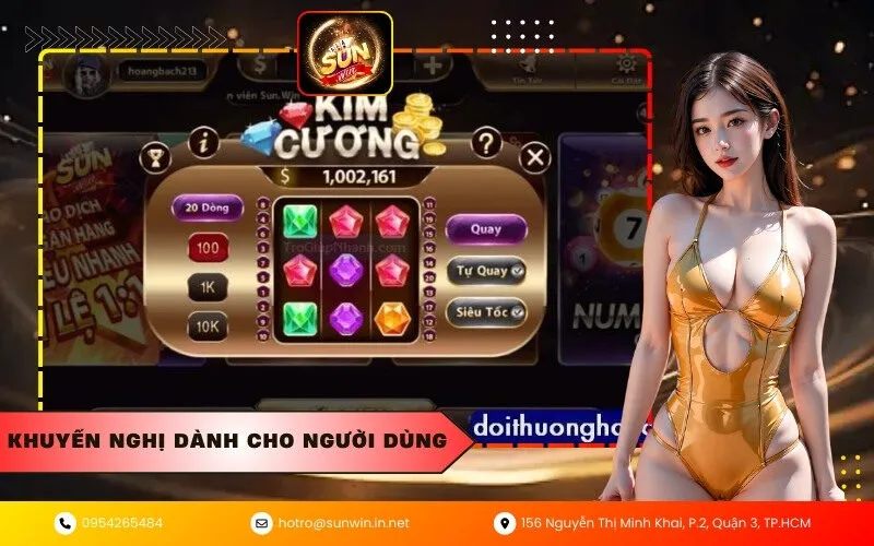 Khuyến nghị dành cho người dùng