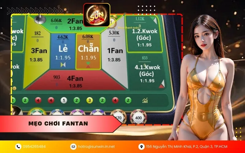 Mẹo chơi Fantan