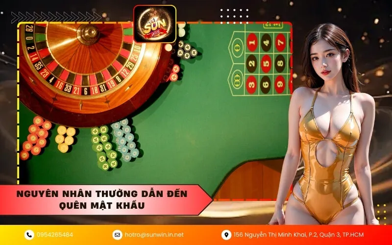 Nguyên nhân thường dẫn đến quên mật khẩu