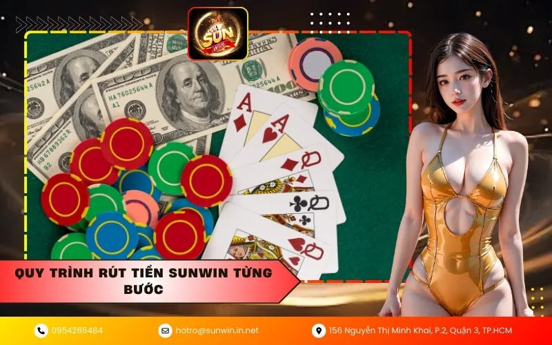 Quy trình rút tiền Sunwin từng bước