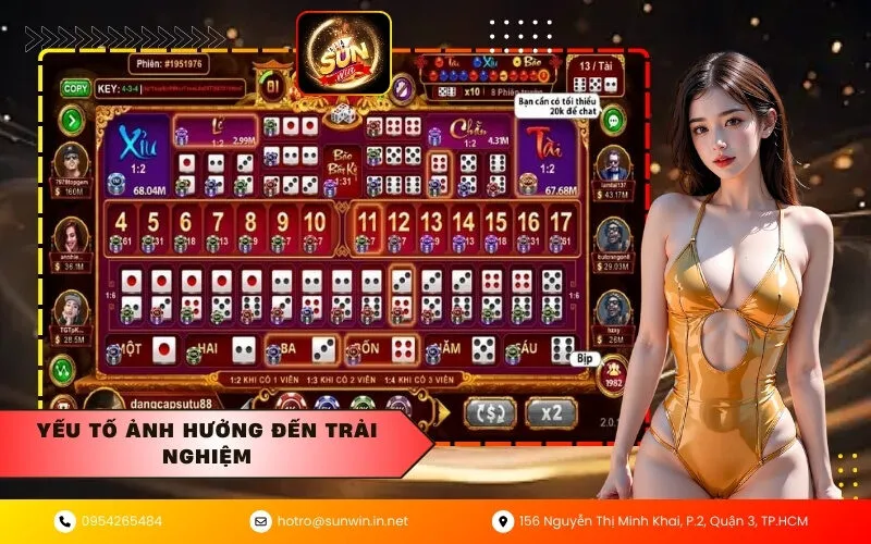 yếu tố ảnh hưởng đến trải nghiệm